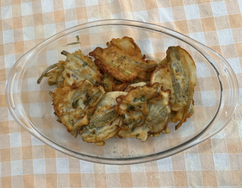 Antonia's fried cardoons