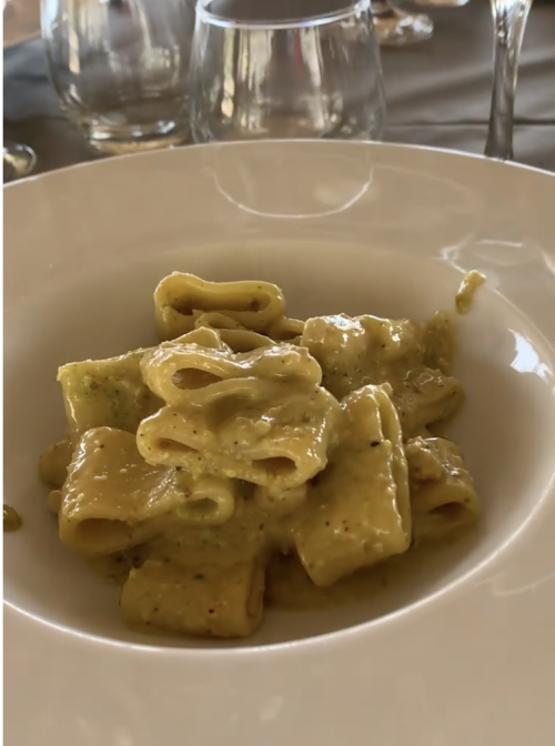 Mezzi Pacherri with swordfish