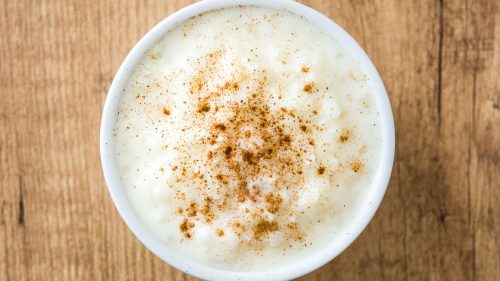 riso al latte (rice pudding)