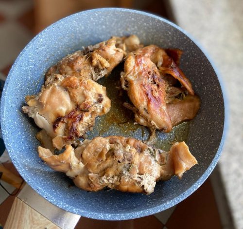 roast chicken thights